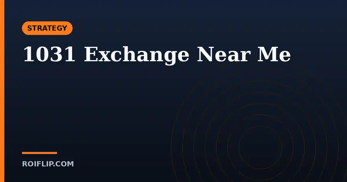 1031 Exchange Near Me