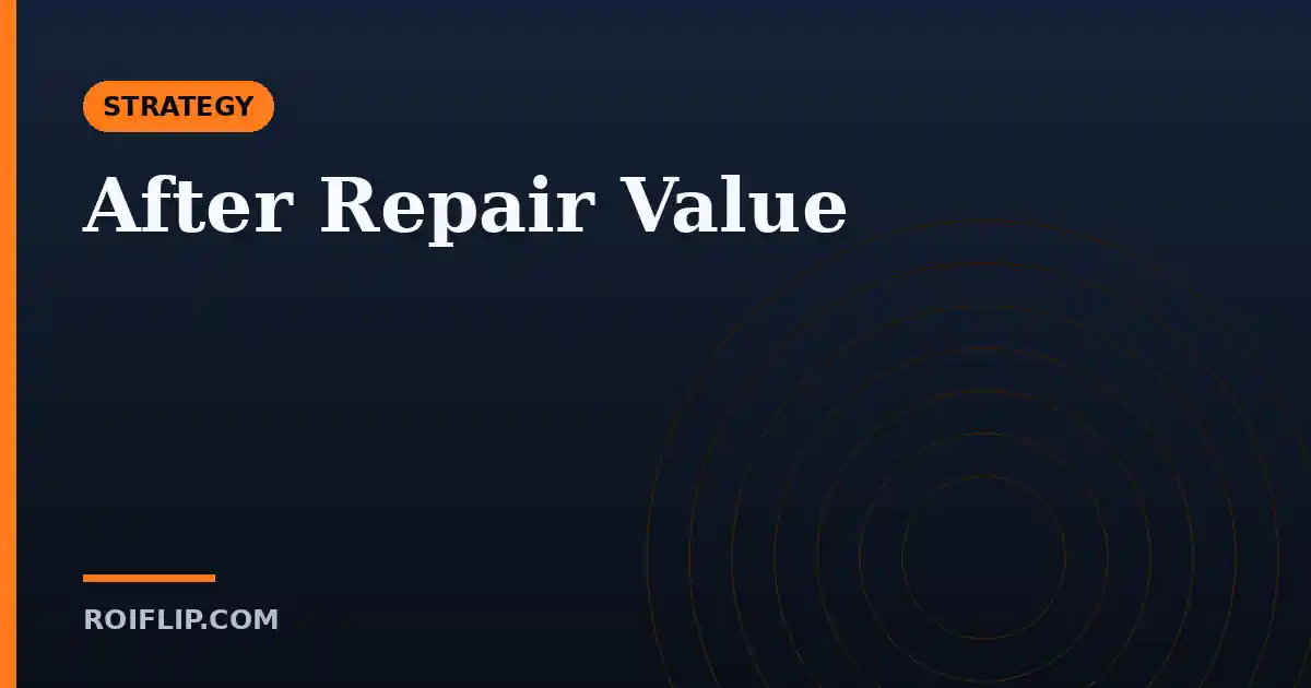 After Repair Value