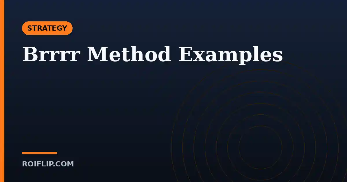 BRRRR Method Examples
