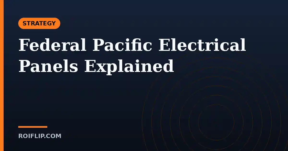 Federal Pacific Electrical Panels Explained