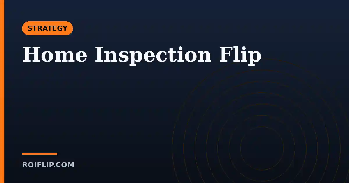 Home Inspection Flip
