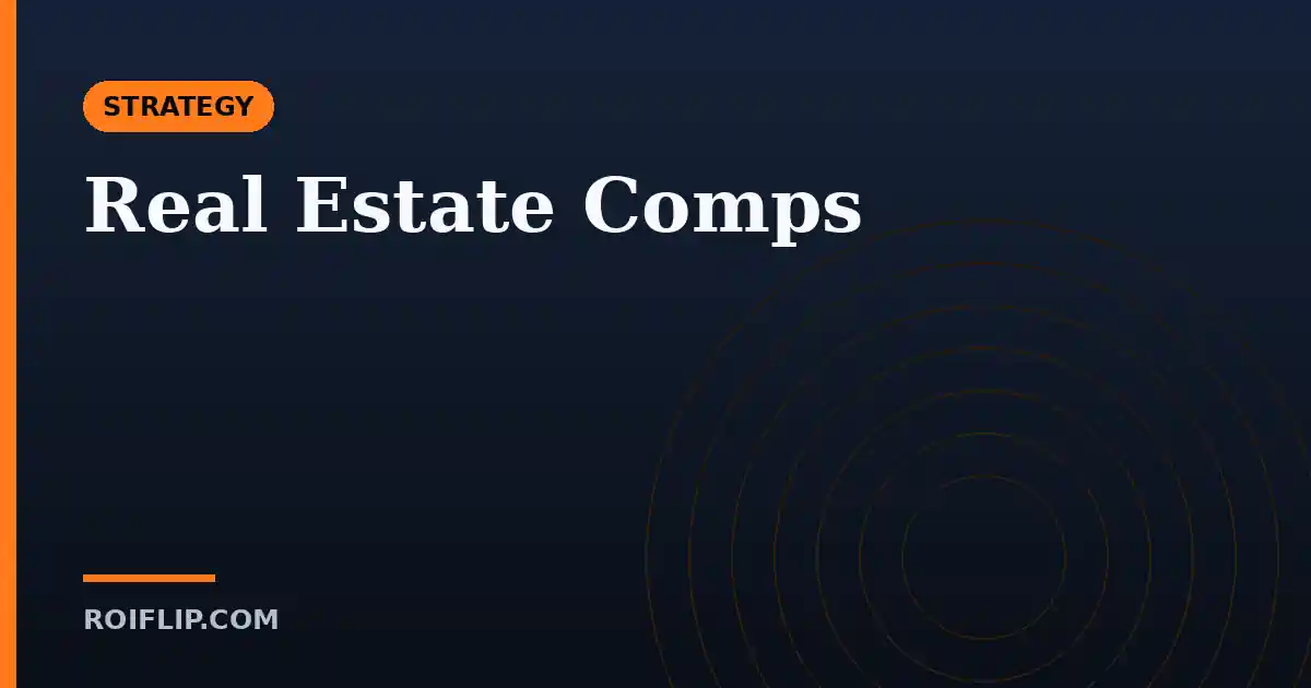 Real Estate Comps